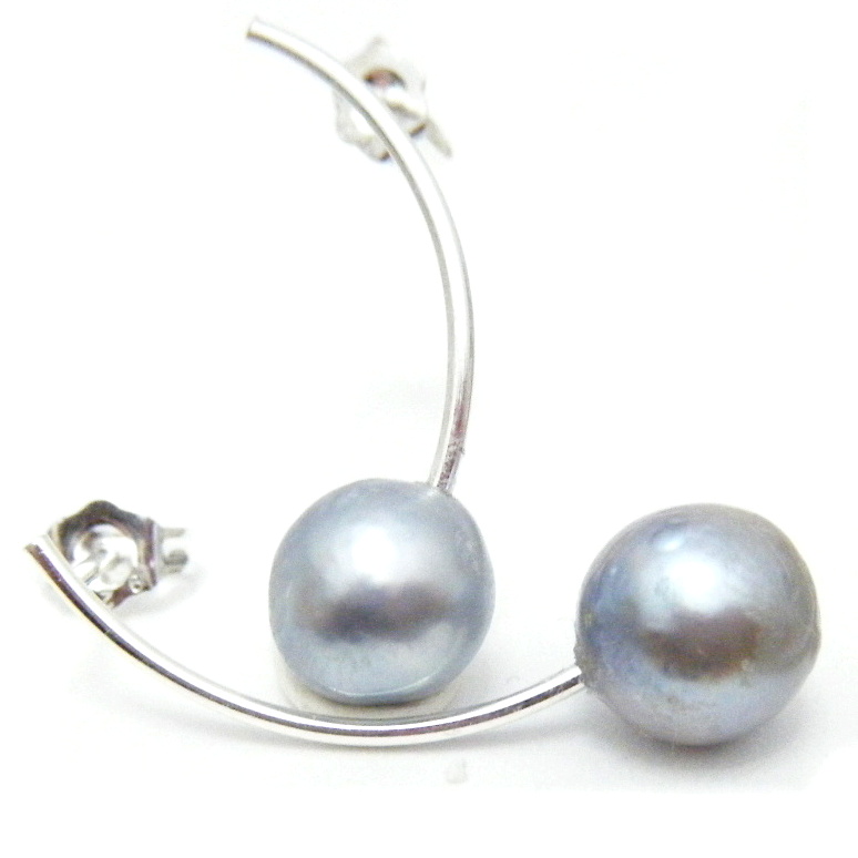 Blue South Seas Pearl Earrings
